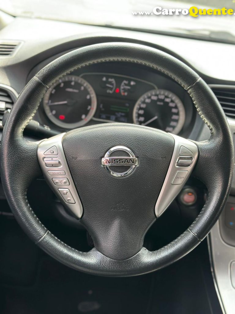 NISSAN   SENTRA SV 2.0 FLEXSTART 16V AUT.   AZUL 2015 2.0 FLEX - Loja
