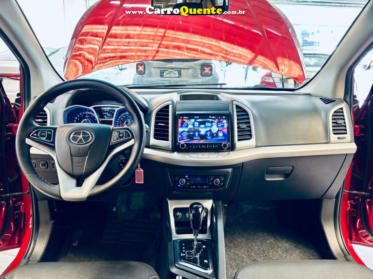 JAC   T5 1.5 JET FLEX 16V 5P AUT.   VERMELHO 2017 1.5 FLEX - Loja