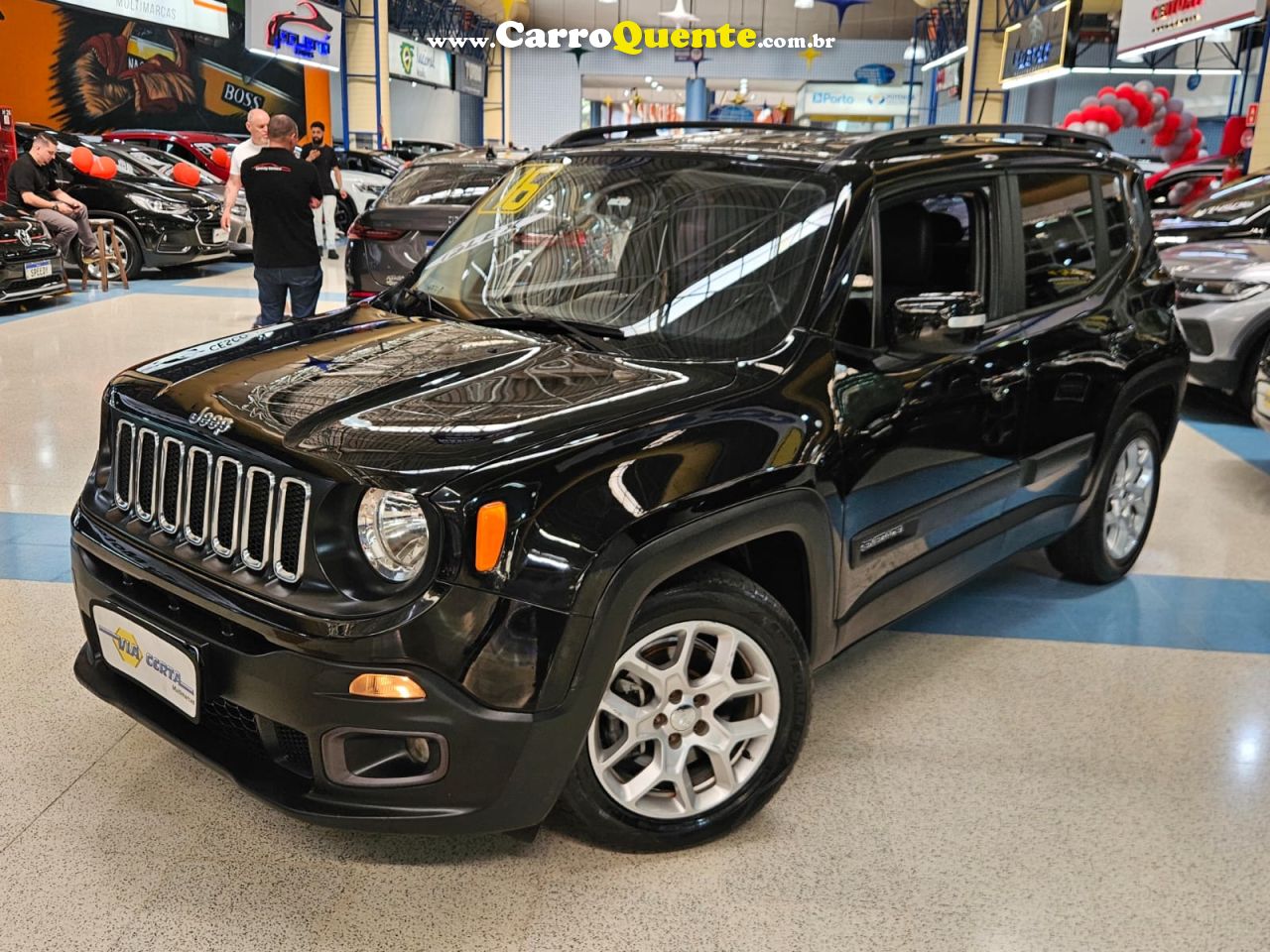 JEEP RENEGADE 1.8 LONGITUDE * SOMENTE 81.000Km * 2016 - Loja