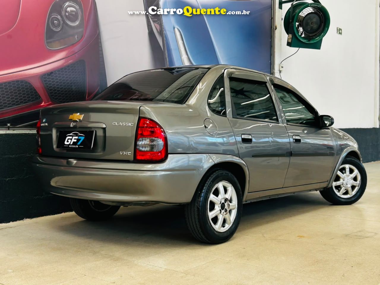 CHEVROLET   CORSA SED.WIND 1.0MILLENIUMCLASSIC VHC   CINZA 2005 1.0 GASOLINA - Loja
