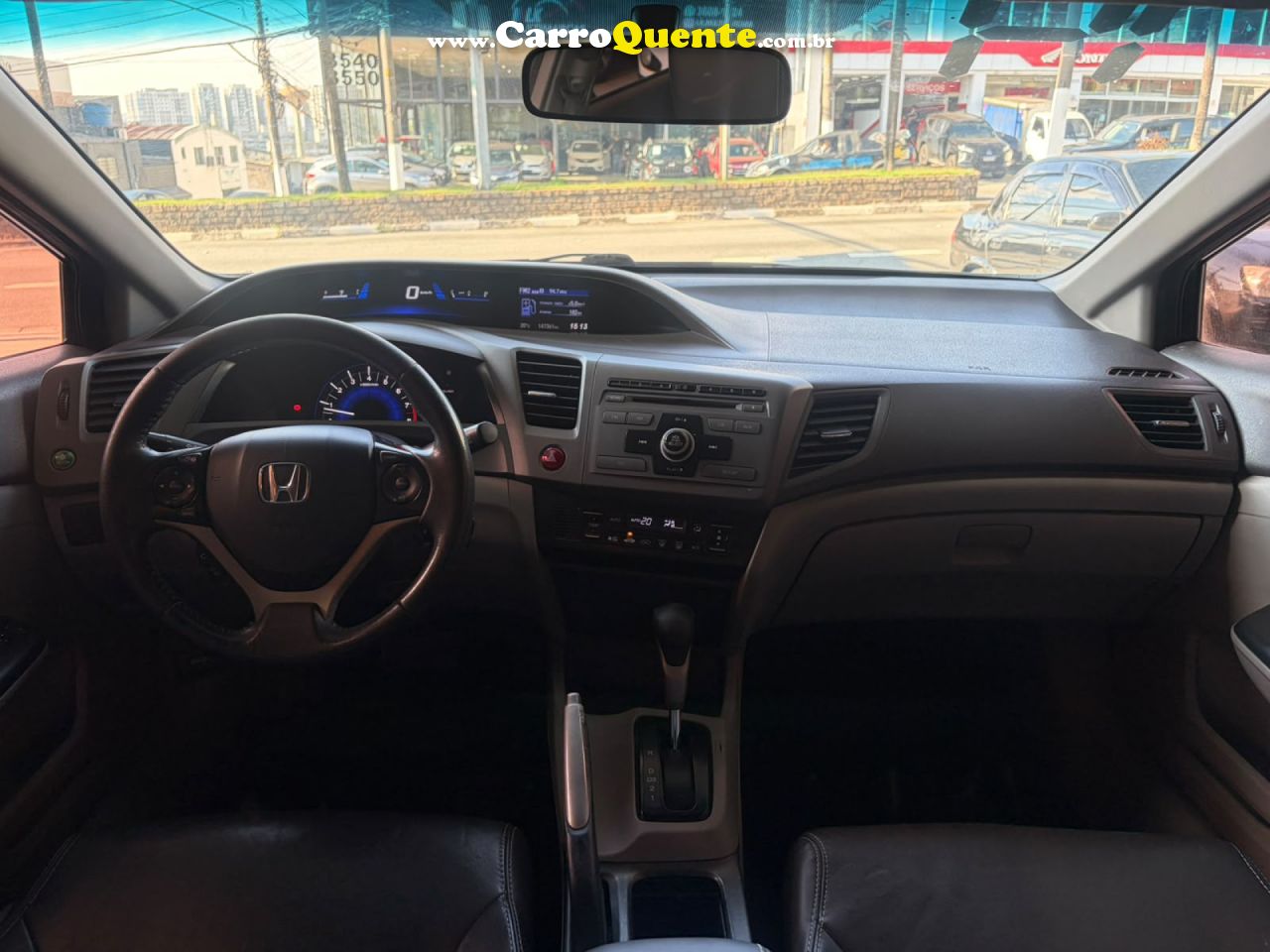 HONDA   CIVIC SEDAN LXS 1.81.8 FLEX 16V AUT. 4P   PRETO 2014 1.8 FLEX - Loja