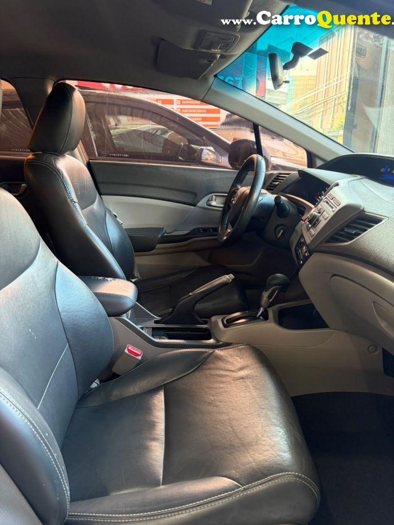 HONDA   CIVIC SEDAN LXS 1.81.8 FLEX 16V AUT. 4P   PRETO 2014 1.8 FLEX - Loja
