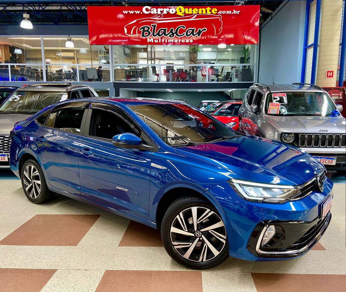 VOLKSWAGEN VIRTUS 1.0 200 TSI HIGHLINE 2024 - Loja