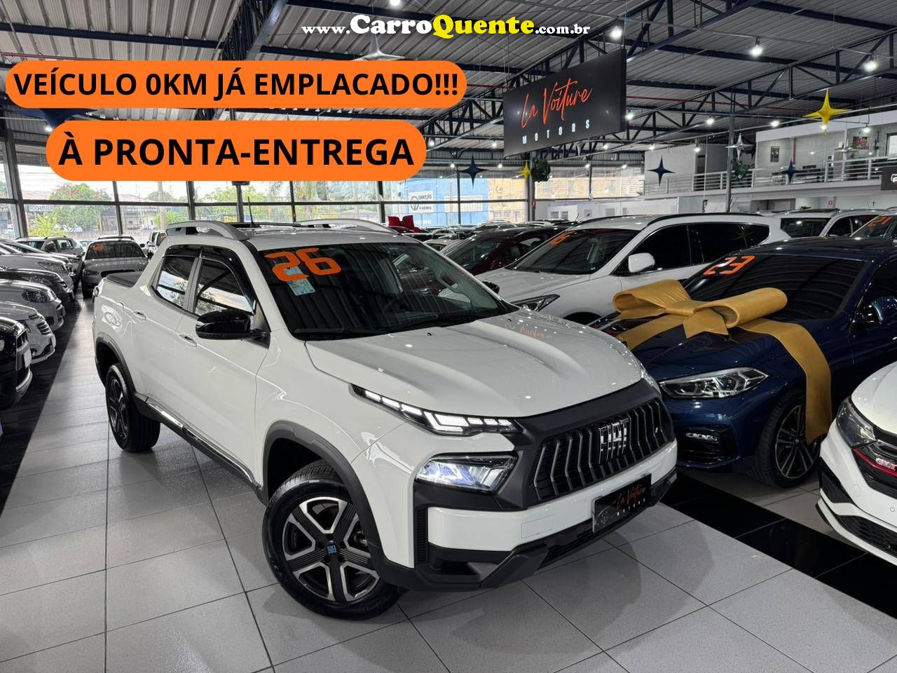 FIAT TORO 1.3 TURBO 270 FREEDOM 2026 - Loja