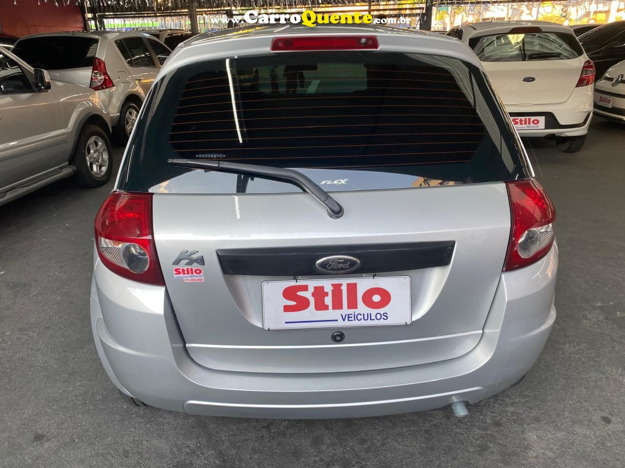 FORD   KA 1.0 8V1.0 8V ST FLEX 3P   PRATA 2011 1.0 FLEX - Loja