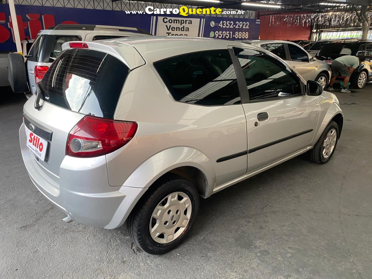 FORD   KA 1.0 8V1.0 8V ST FLEX 3P   PRATA 2011 1.0 FLEX - Loja
