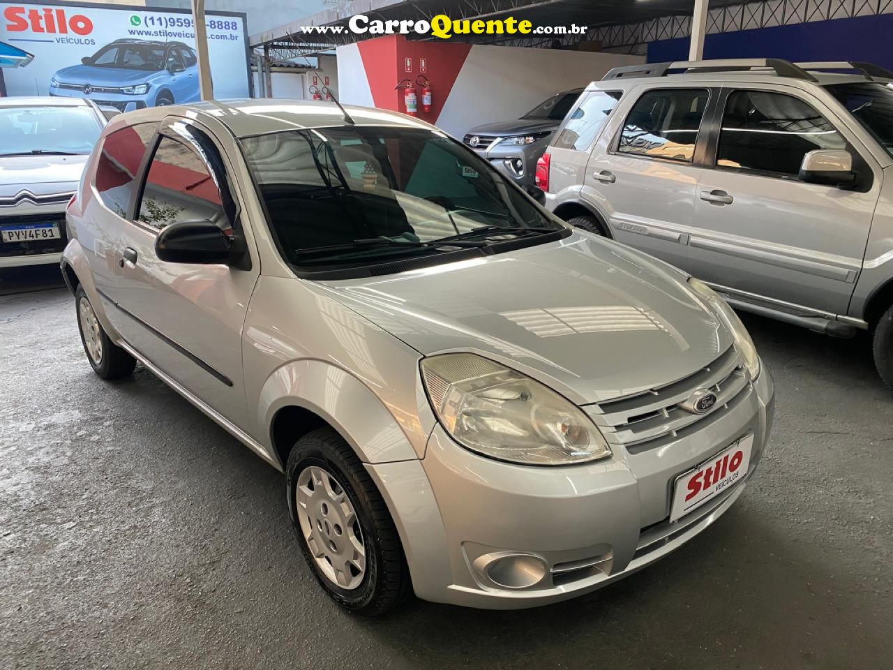 FORD   KA 1.0 8V1.0 8V ST FLEX 3P   PRATA 2011 1.0 FLEX - Loja