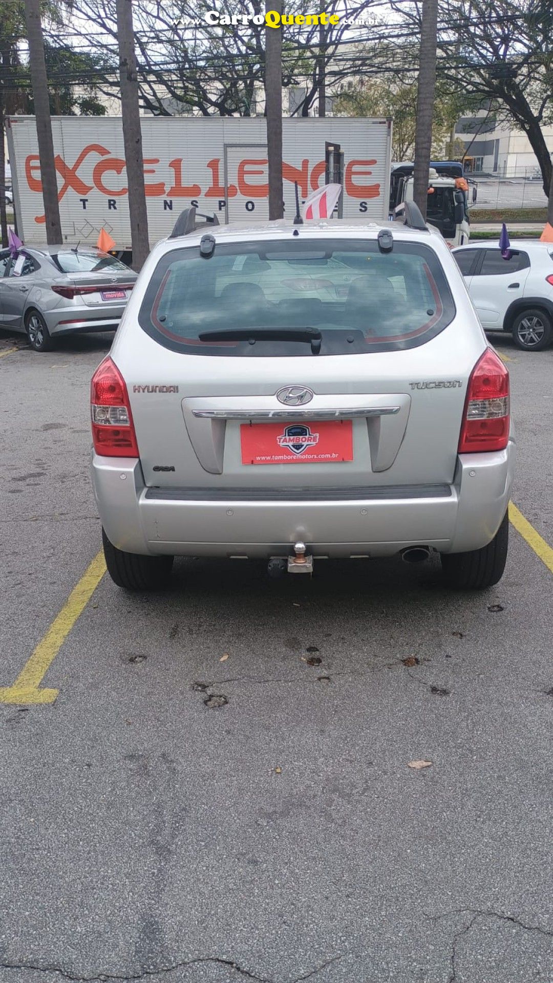 HYUNDAI   TUCSON 2.0 16V AUT.   PRATA 2010 2.0 GASOLINA - Loja