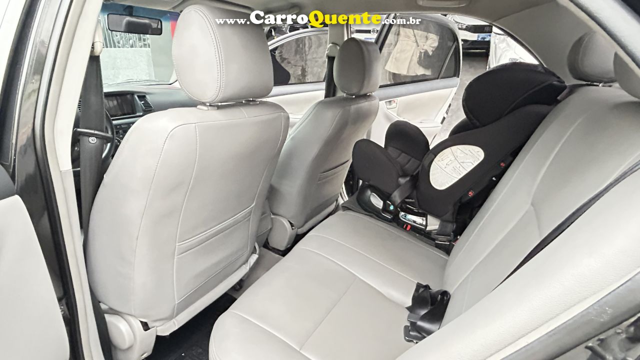 TOYOTA   COROLLA XEI 1.81.8 FLEX 16V AUT.   PRETO 2006 1.8 GASOLINA - Loja