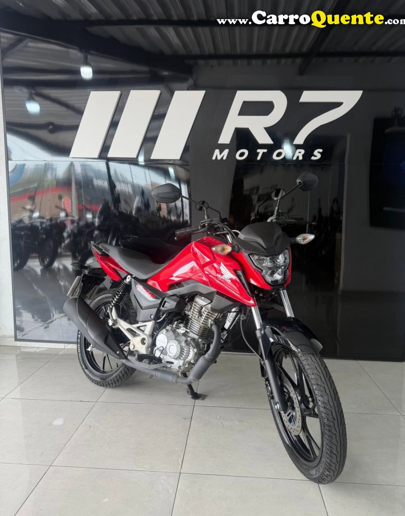 HONDA   CG 160 FAN FLEX   VERMELHO 2026 160 FLEX - Loja