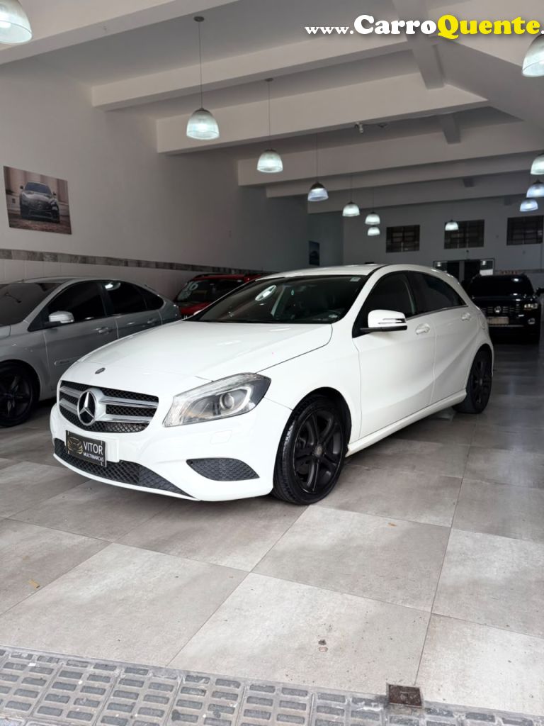 MERCEDES-BENZ   A200 TURBO   BRANCO 2014 1.6 GASOLINA - Loja