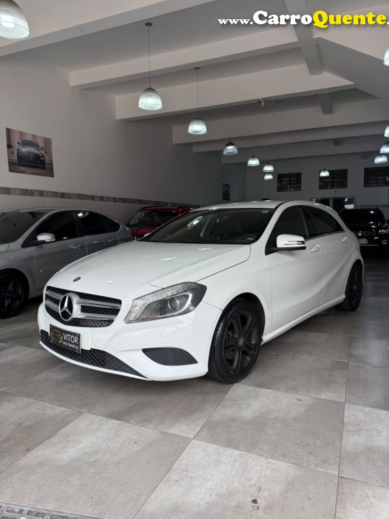 MERCEDES-BENZ   A200 TURBO   BRANCO 2014 1.6 GASOLINA - Loja