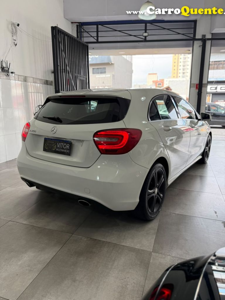 MERCEDES-BENZ   A200 TURBO   BRANCO 2014 1.6 GASOLINA - Loja