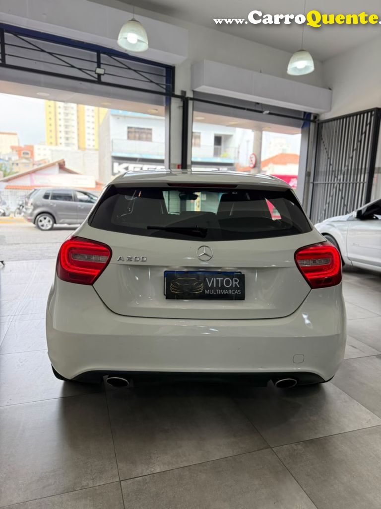 MERCEDES-BENZ   A200 TURBO   BRANCO 2014 1.6 GASOLINA - Loja