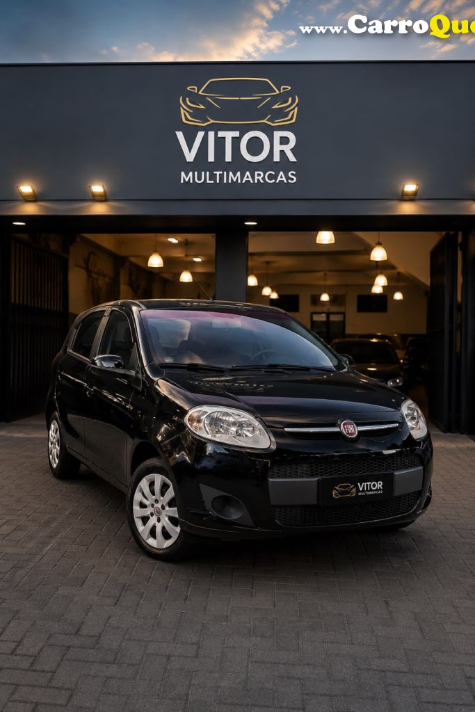 FIAT   PALIO ATTRACTIVE 1.0 EVO FIRE FLEX 8V 5P   PRETO 2015 1.0 FLEX - Loja