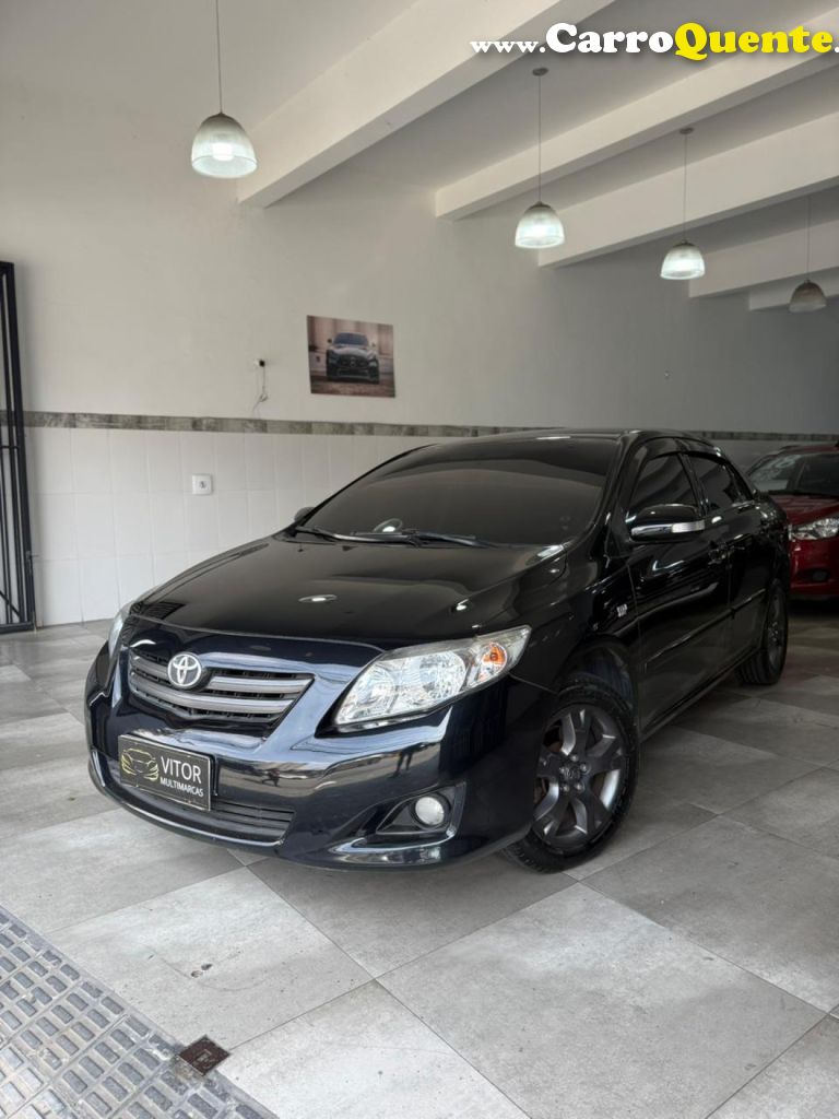 TOYOTA   COROLLA XEI 1.81.8 FLEX 16V AUT.   PRETO 2009 1.8 FLEX - Loja
