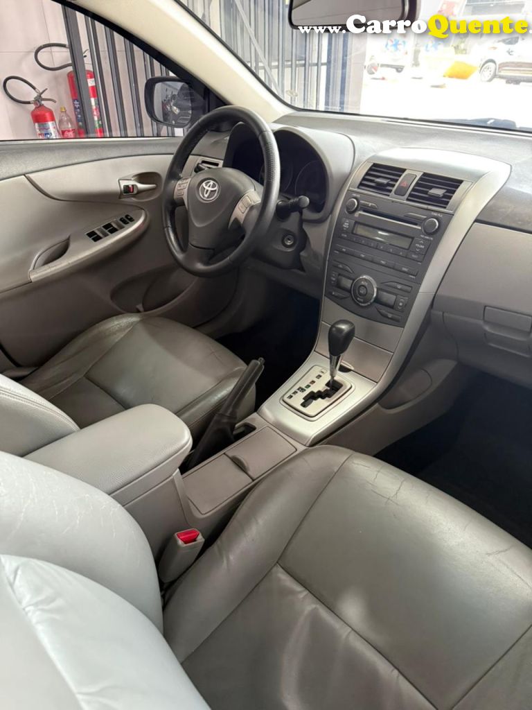 TOYOTA   COROLLA XEI 1.81.8 FLEX 16V AUT.   PRETO 2009 1.8 FLEX - Loja