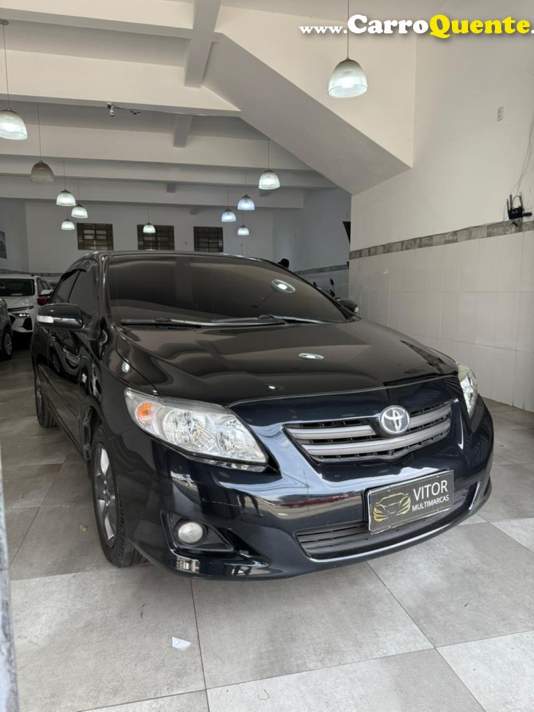 TOYOTA   COROLLA XEI 1.81.8 FLEX 16V AUT.   PRETO 2009 1.8 FLEX - Loja