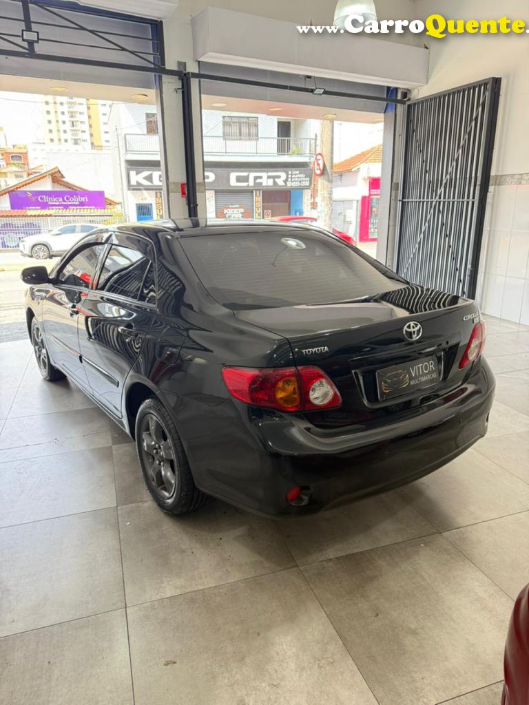 TOYOTA   COROLLA XEI 1.81.8 FLEX 16V AUT.   PRETO 2009 1.8 FLEX - Loja