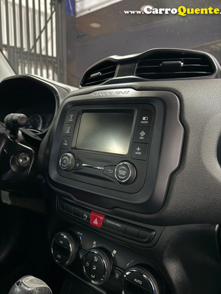 JEEP   RENEGADE LONGITUDE 1.8 4X2 FLEX 16V AUT.   VERMELHO 2016 1.8 FLEX - Loja