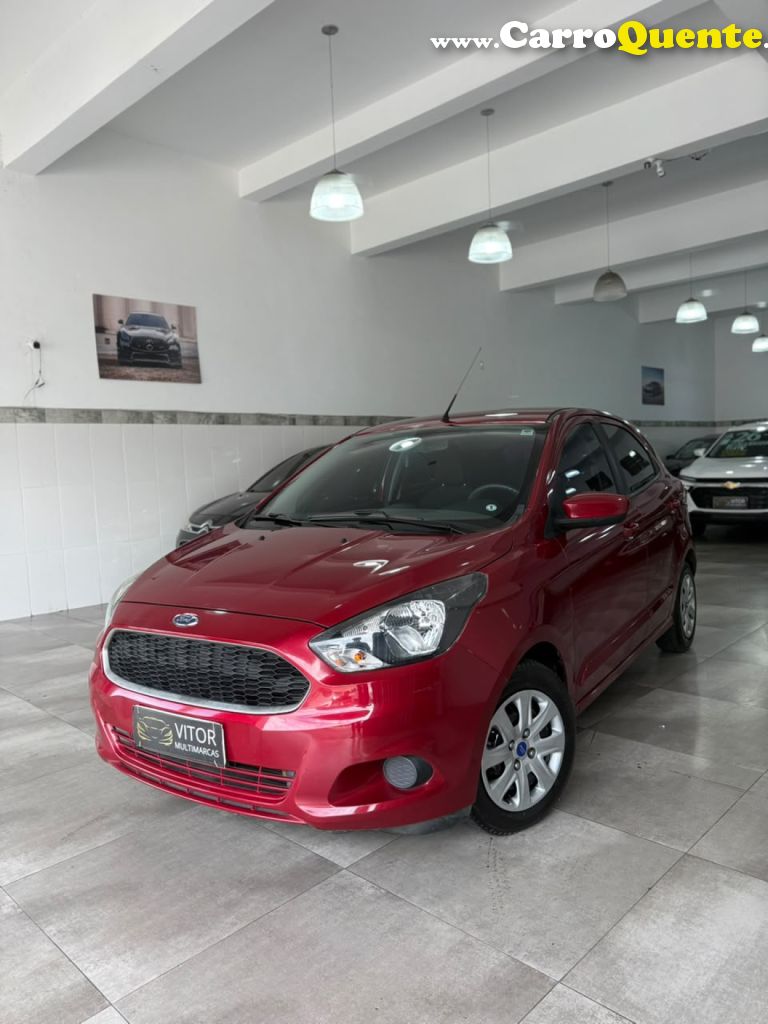 FORD   KA 1.0 SESE PLUS TIVCT FLEX 5P   VERMELHO 2018 1.0 FLEX - Loja