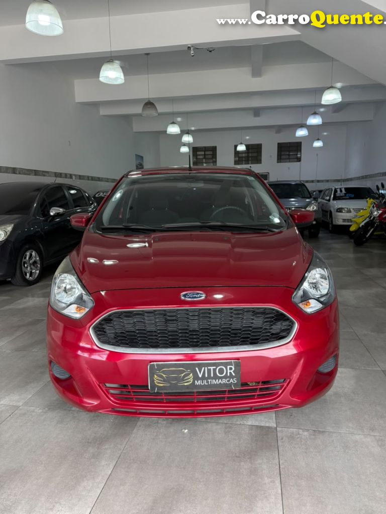 FORD   KA 1.0 SESE PLUS TIVCT FLEX 5P   VERMELHO 2018 1.0 FLEX - Loja