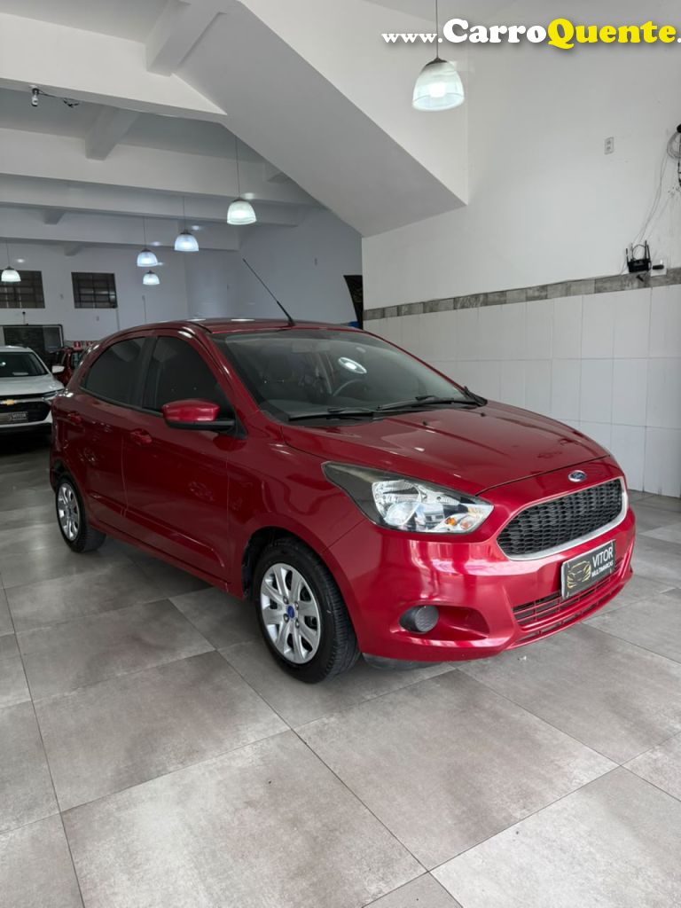 FORD   KA 1.0 SESE PLUS TIVCT FLEX 5P   VERMELHO 2018 1.0 FLEX - Loja