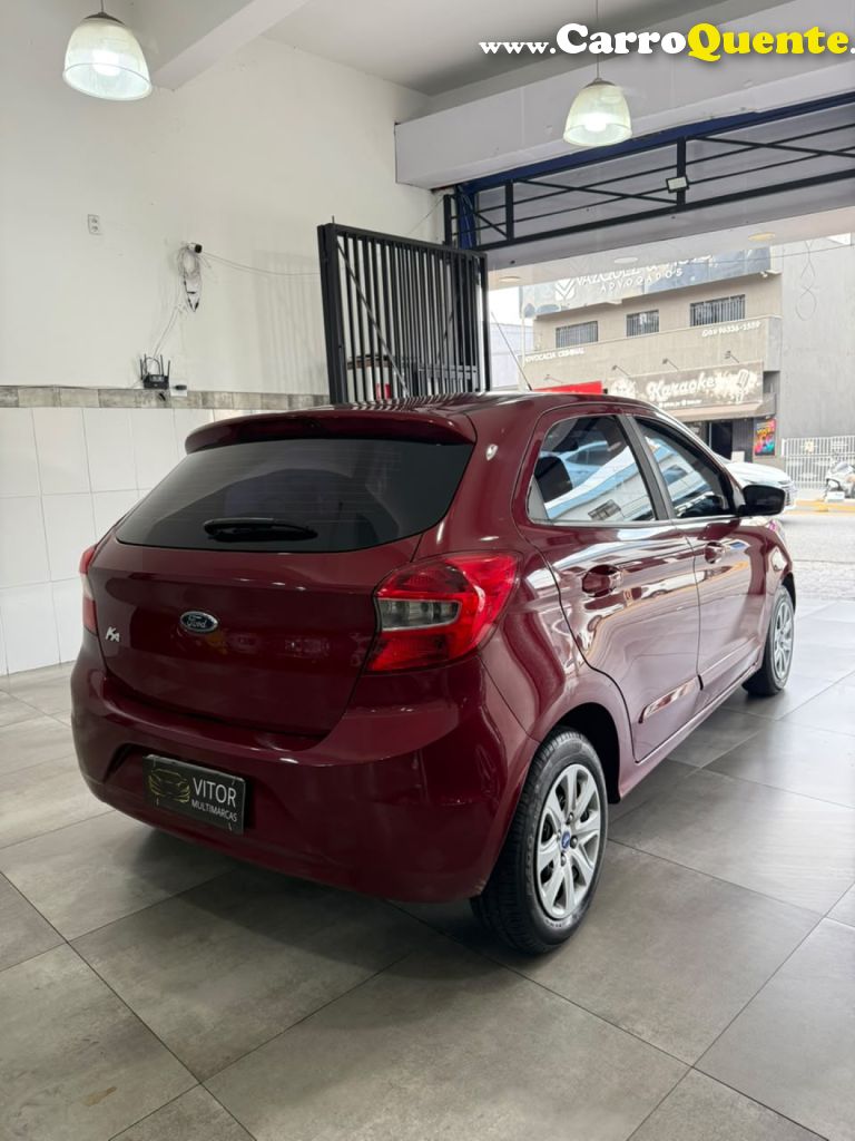 FORD   KA 1.0 SESE PLUS TIVCT FLEX 5P   VERMELHO 2018 1.0 FLEX - Loja