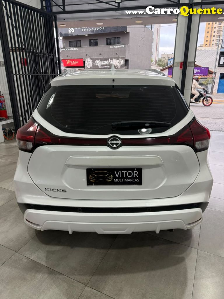 NISSAN   KICKS EXCLUSIVE 1.6 16V FLEX AUT.   BRANCO 2024 1.6 FLEX - Loja