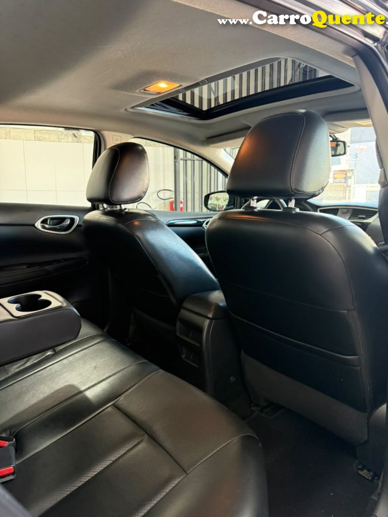 NISSAN   SENTRA SL 2.0 FLEXSTART 16V AUT.   PRETO 2017 2.0 GASOLINA - Loja