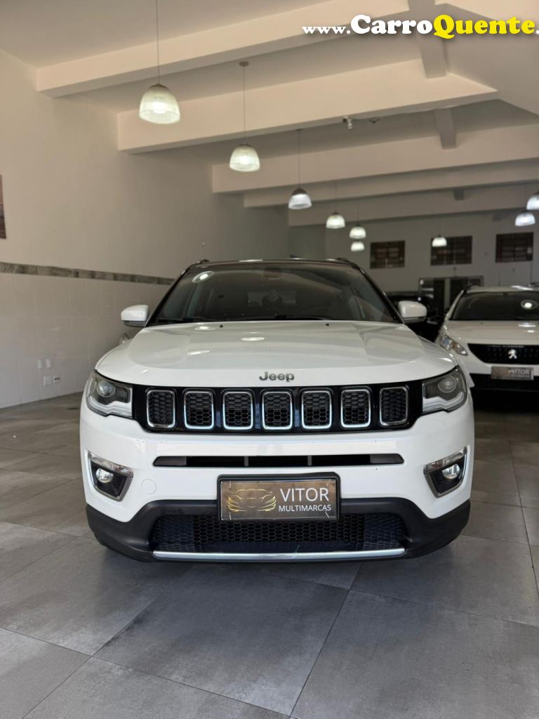JEEP   COMPASS LIMITED 2.0 4X2 FLEX 16V AUT.   BRANCO 2018 2.0 FLEX - Loja