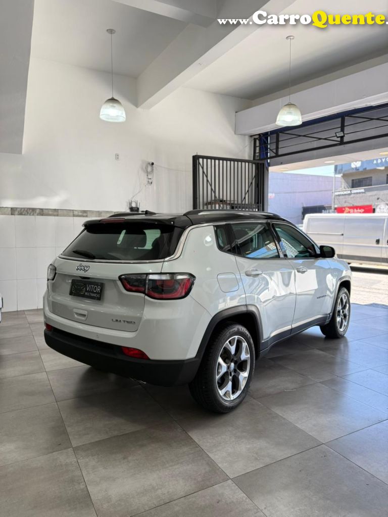 JEEP   COMPASS LIMITED 2.0 4X2 FLEX 16V AUT.   BRANCO 2018 2.0 FLEX - Loja