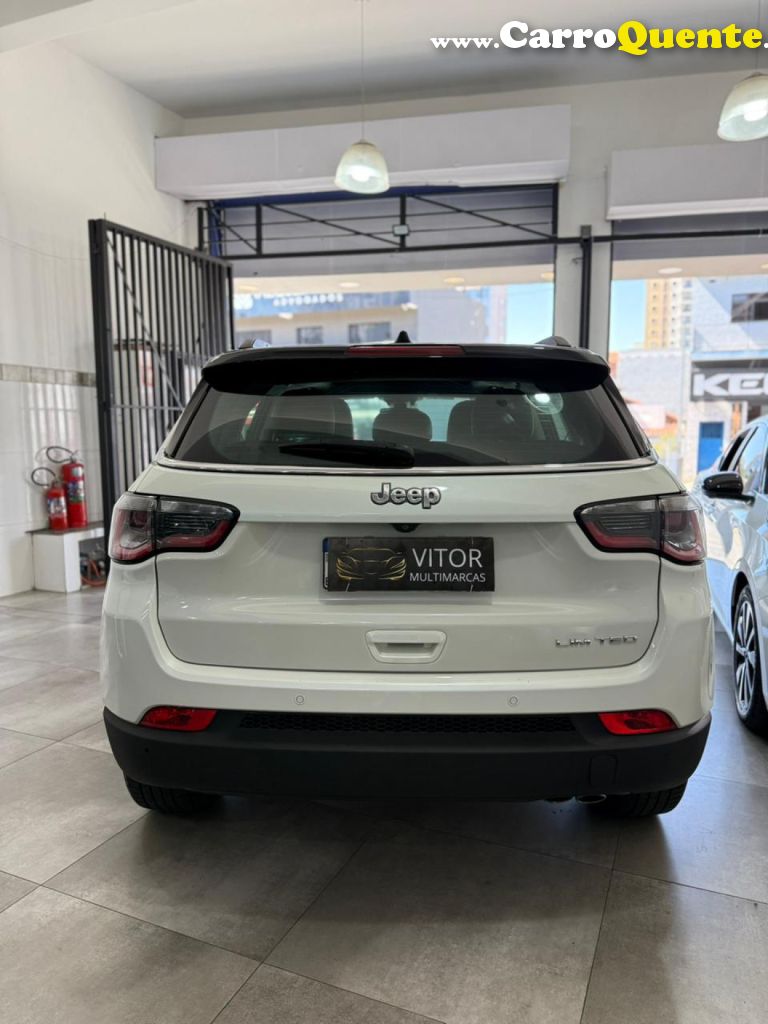 JEEP   COMPASS LIMITED 2.0 4X2 FLEX 16V AUT.   BRANCO 2018 2.0 FLEX - Loja