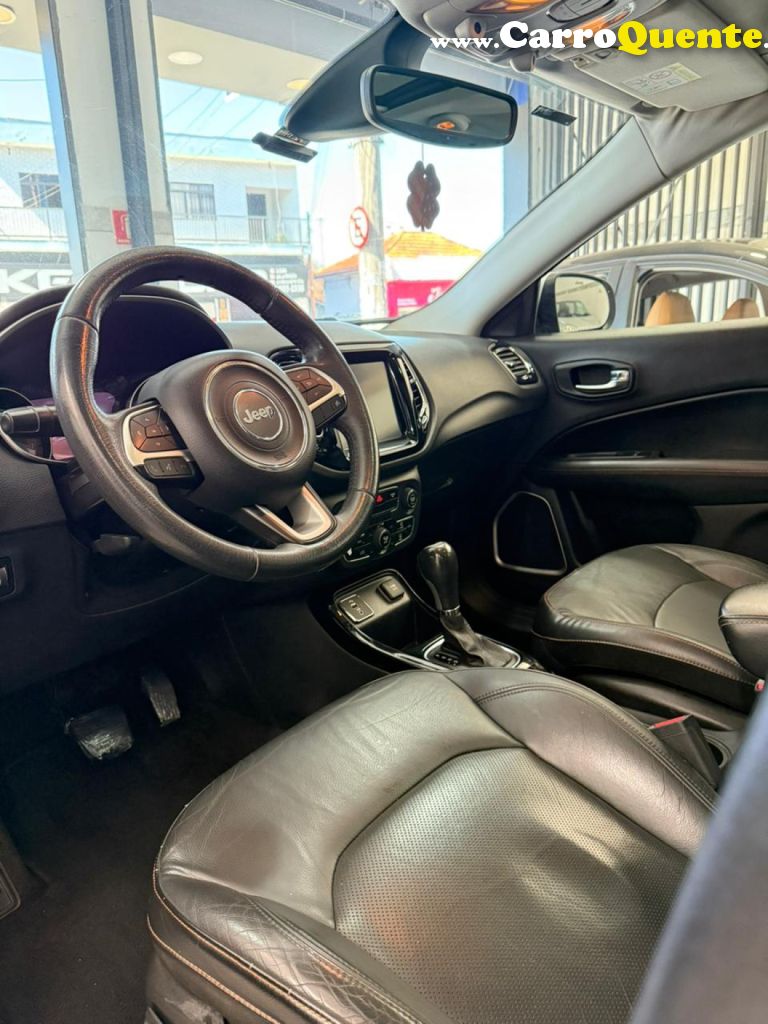 JEEP   COMPASS LIMITED 2.0 4X2 FLEX 16V AUT.   BRANCO 2018 2.0 FLEX - Loja