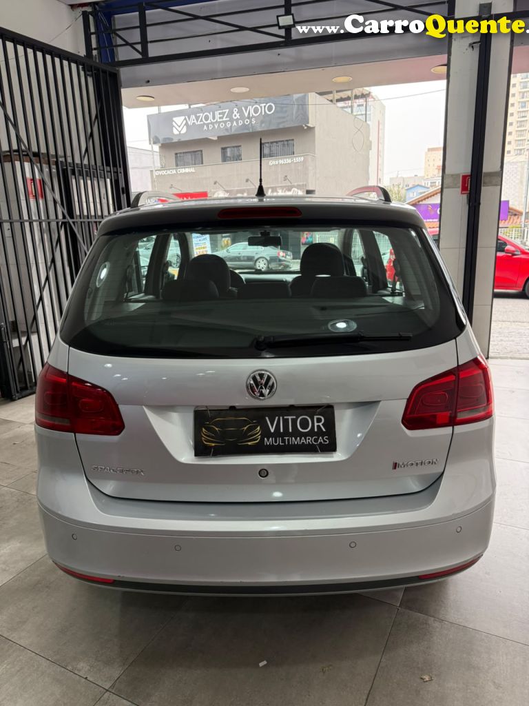 VOLKSWAGEN   SPACEFOX SPORTLINEHIGHLINE I MOTION 1.6   PRATA 2012 1.6 GASOLINA - Loja