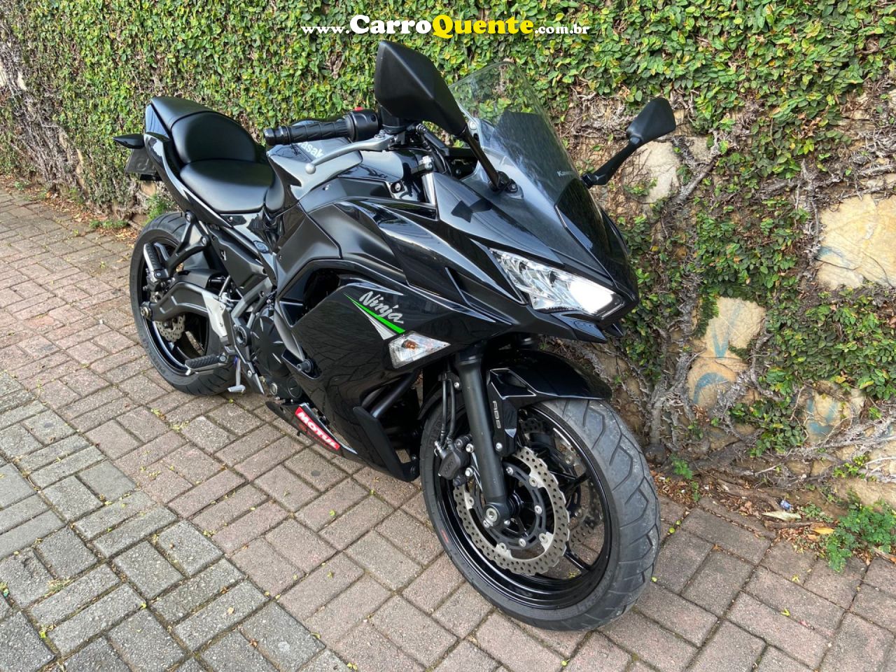 KAWASAKI   NINJA 650R 649CC   PRETO 2021 350 GASOLINA - Loja