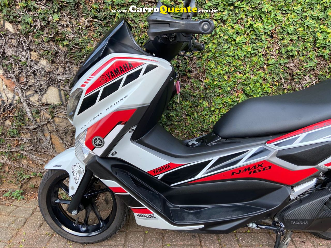 YAMAHA    N MAX    BRANCO 2020 160 GASOLINA - Loja