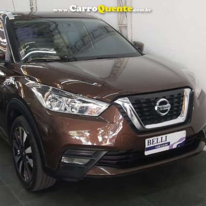NISSAN   KICKS SL 1.6 16V FLEXSTAR 5P AUT.   MARROM 2017 1.6 FLEX