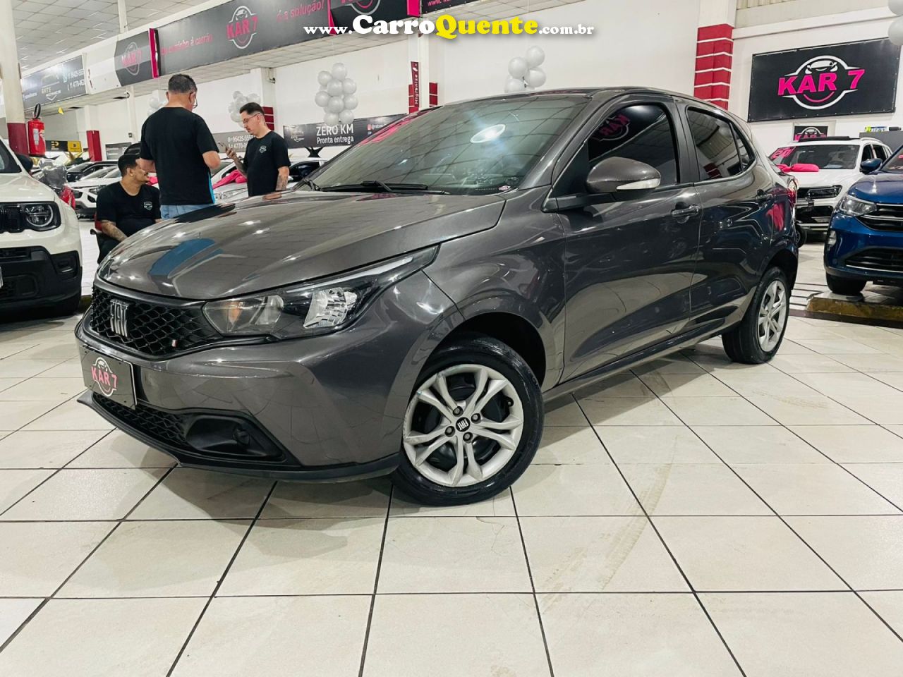 FIAT   ARGO DRIVE 1.0 6V FLEX   CINZA 2026 1.0 FLEX - Loja