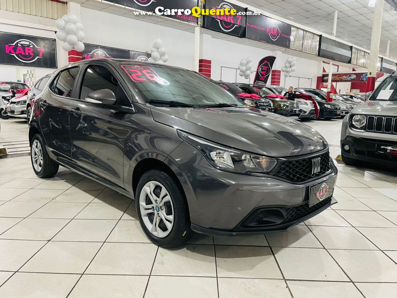 FIAT   ARGO DRIVE 1.0 6V FLEX   CINZA 2026 1.0 FLEX - Loja