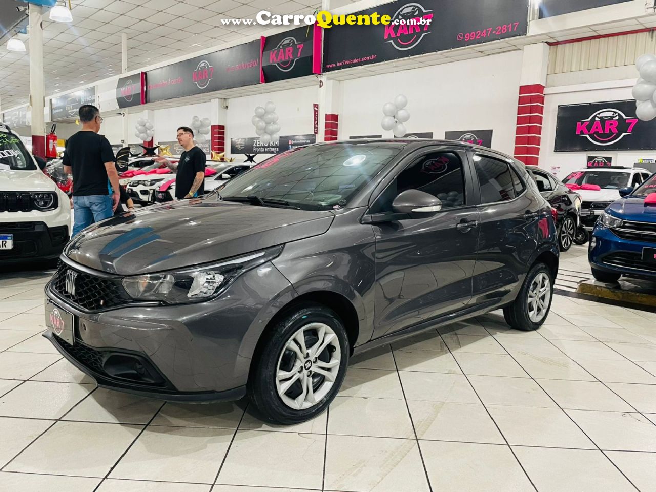 FIAT   ARGO DRIVE 1.0 6V FLEX   CINZA 2026 1.0 FLEX - Loja