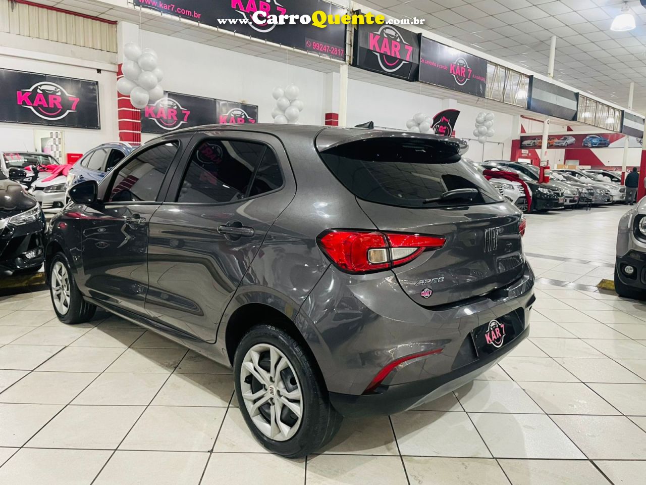FIAT   ARGO DRIVE 1.0 6V FLEX   CINZA 2026 1.0 FLEX - Loja