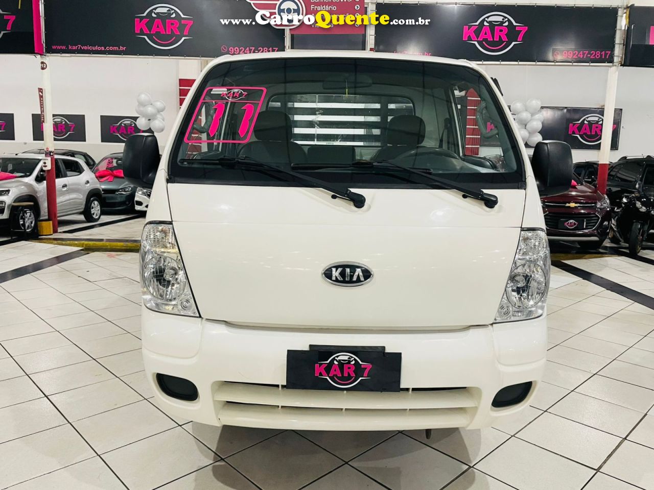 KIA   BONGO K-2500 2.5 4X2 TB DIESEL   BRANCO 2011 2.5 DIESEL - Loja