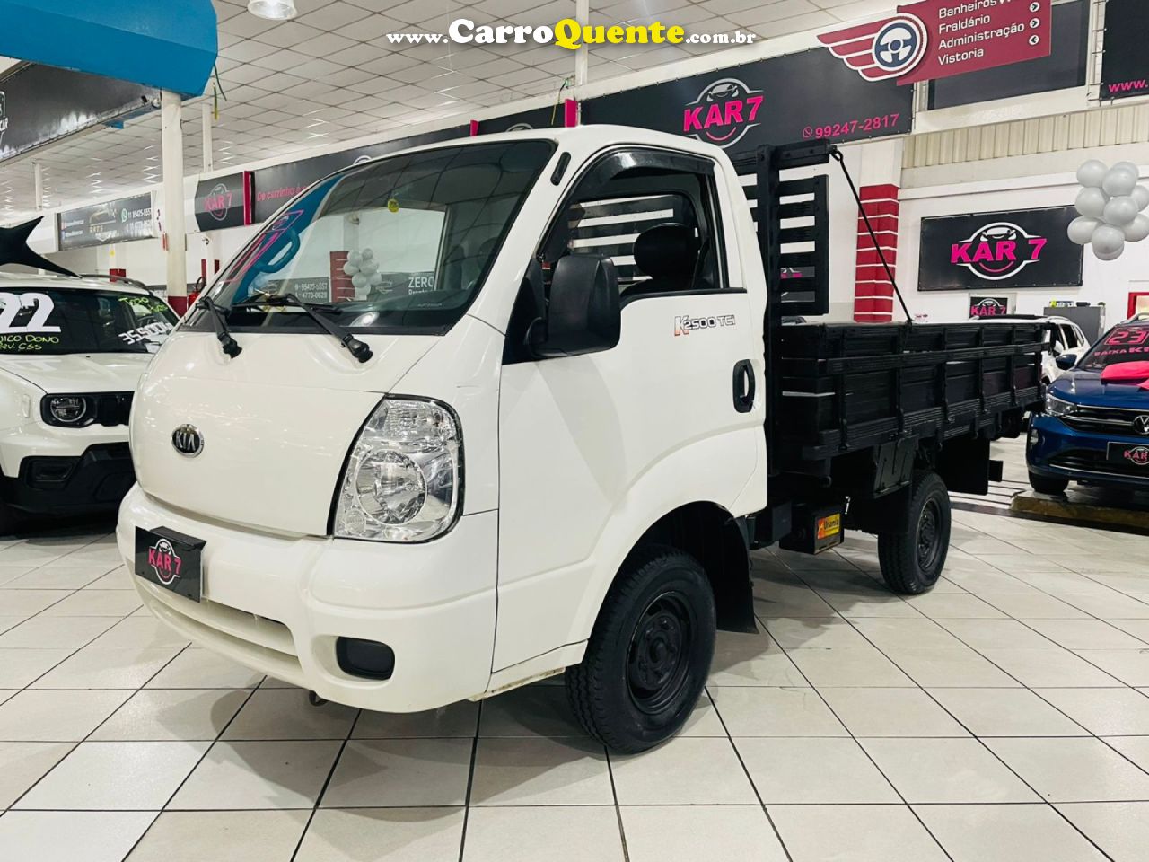 KIA   BONGO K-2500 2.5 4X2 TB DIESEL   BRANCO 2011 2.5 DIESEL - Loja