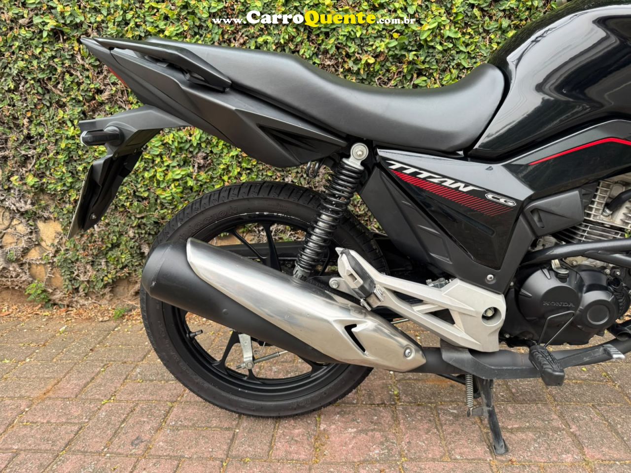 HONDA   CG 160 TITAN   PRETO 2024 160 GASOLINA - Loja