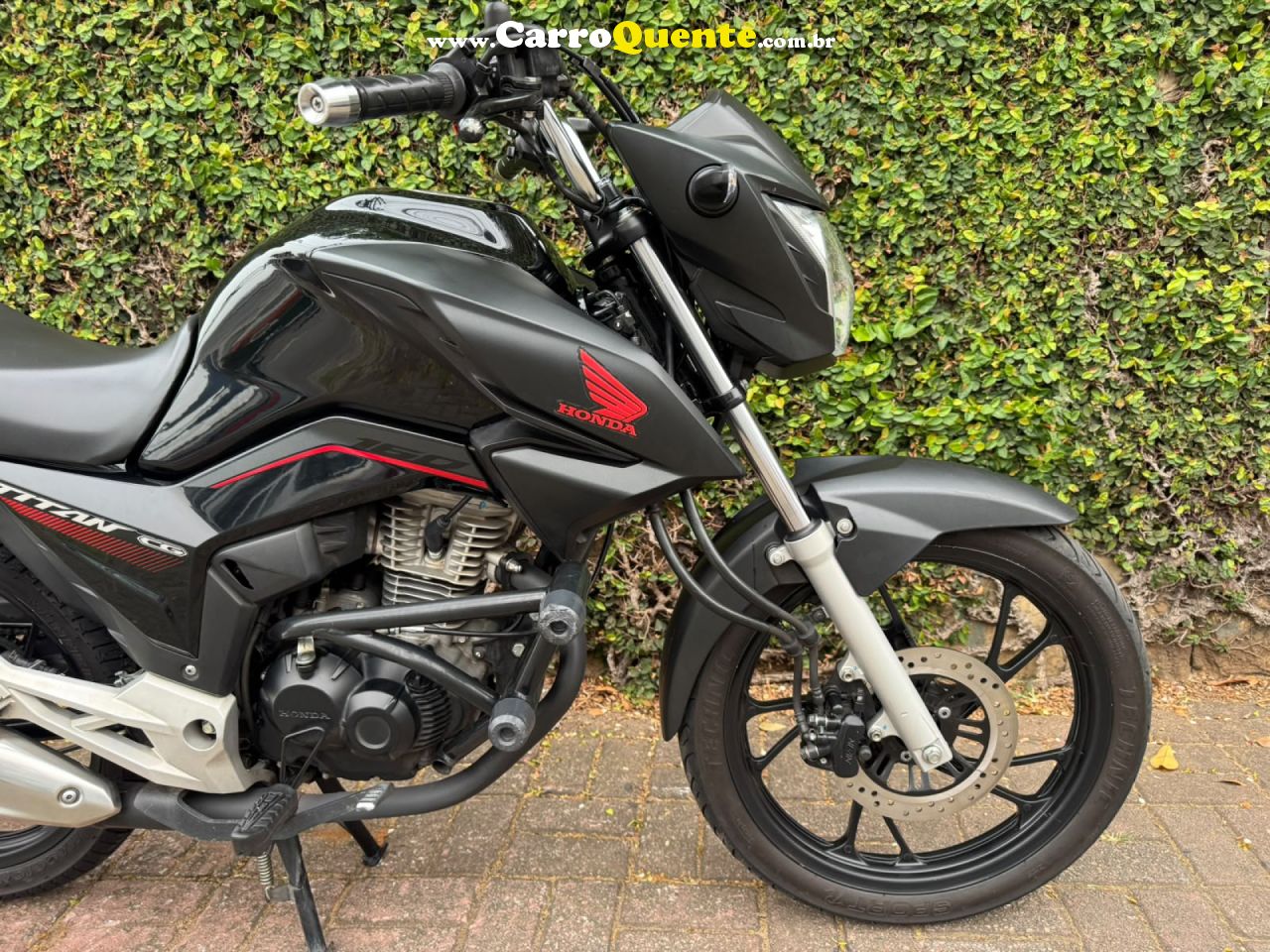 HONDA   CG 160 TITAN   PRETO 2024 160 GASOLINA - Loja
