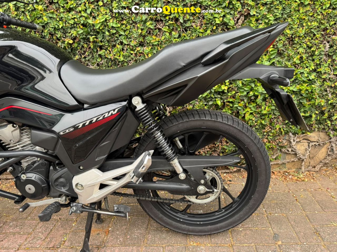 HONDA   CG 160 TITAN   PRETO 2024 160 GASOLINA - Loja