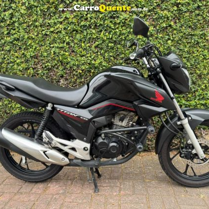 HONDA   CG 160 TITAN   PRETO 2024 160 GASOLINA