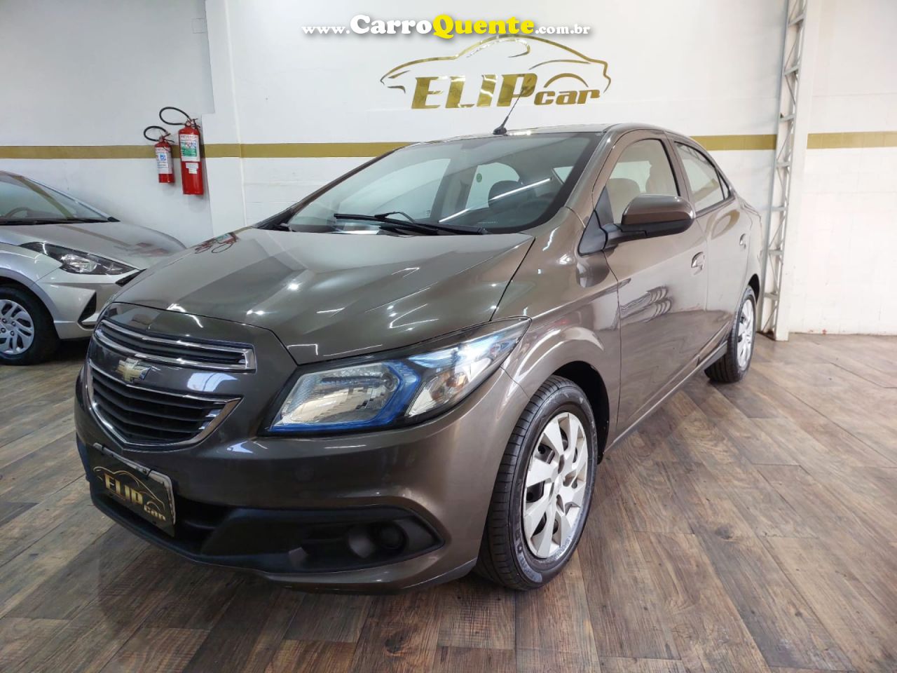 CHEVROLET   PRISMA SED. LT 1.4 8V FLEXPOWER 4P   CINZA 2013 1.4 FLEX - Loja