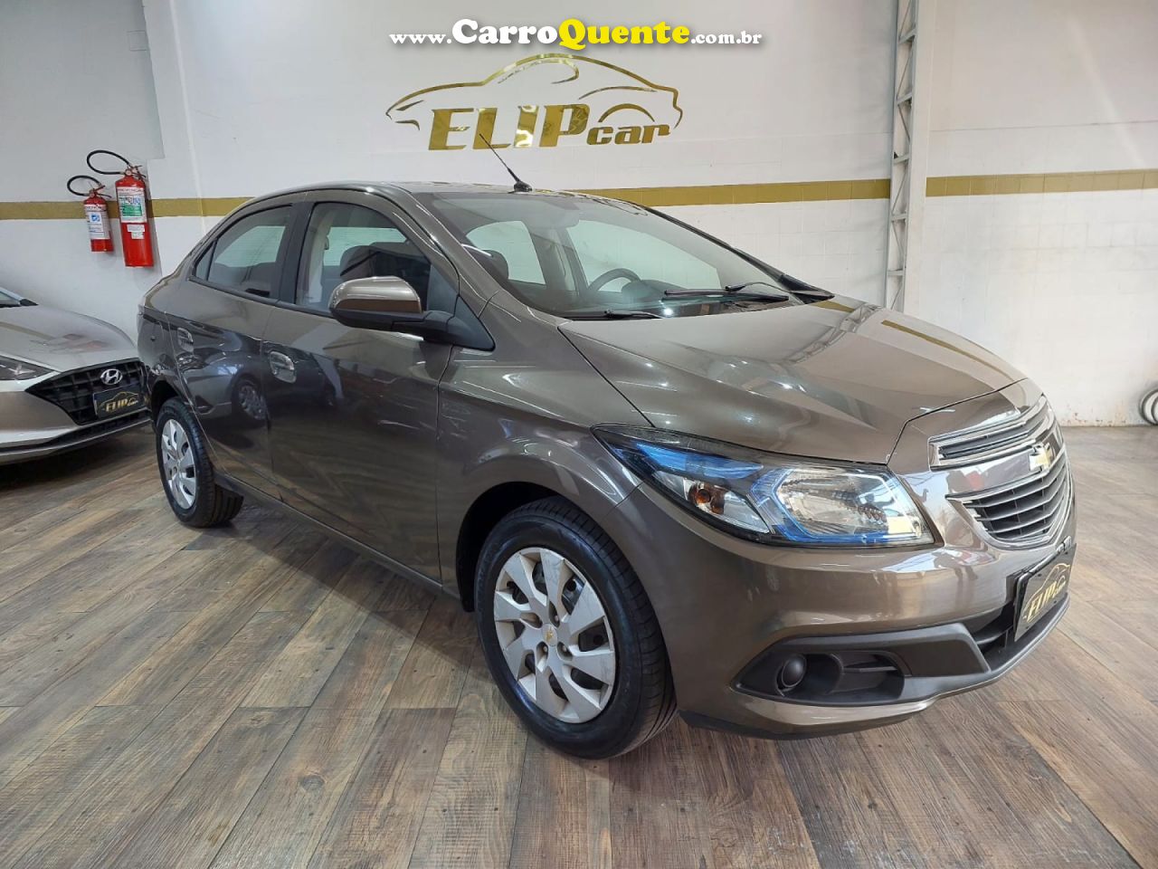 CHEVROLET   PRISMA SED. LT 1.4 8V FLEXPOWER 4P   CINZA 2013 1.4 FLEX - Loja